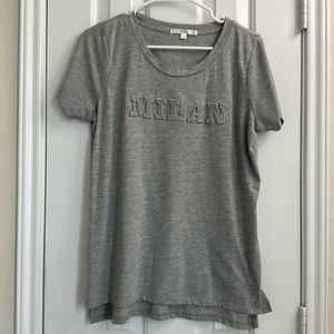 Gray Cyrus Milan T-shirt, size Large